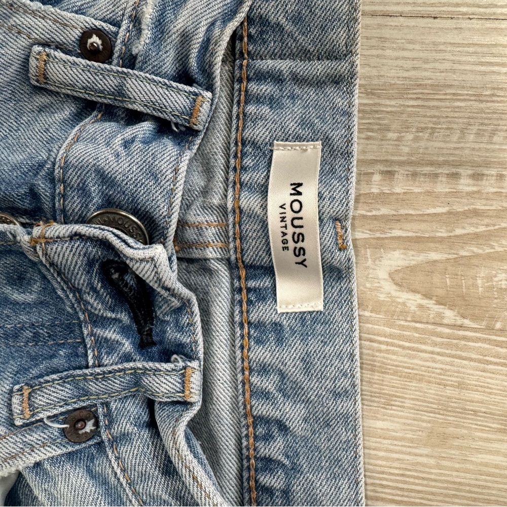 Moussy Vintage Light Blue Boyfriend Jeans